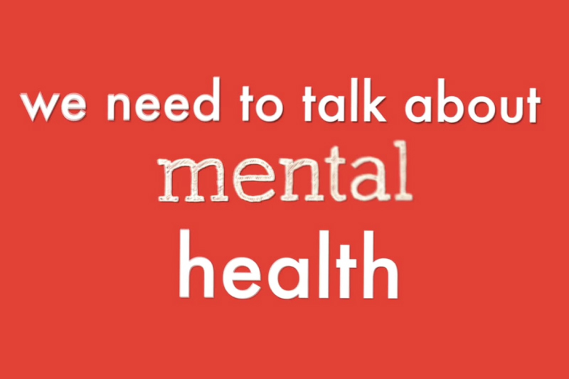 An image with the text 'We need to talk about mental health'.