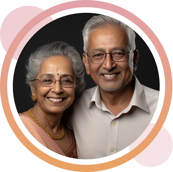 Banner image of a happy elder couple.